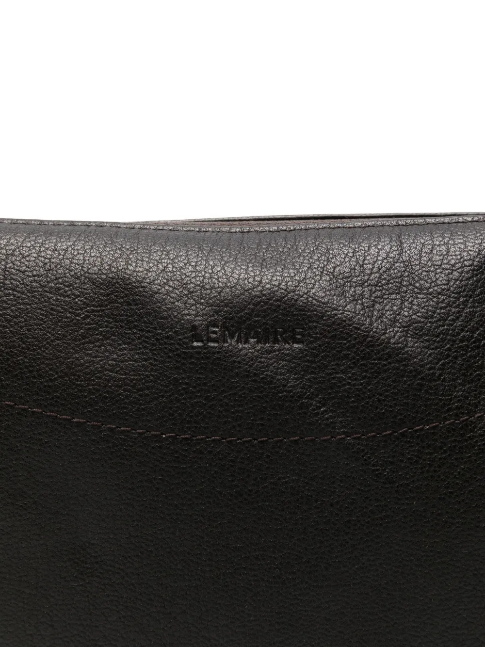 LEMAIRE Leren crossbodytas Bruin