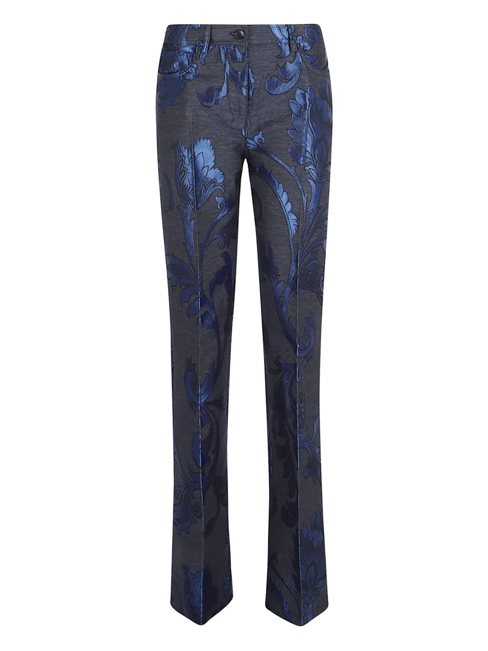 Etro Belt Loop Track Pants In Blue