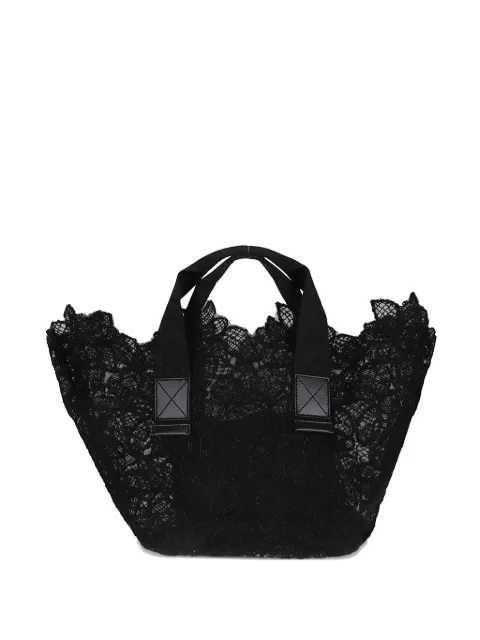 Ermanno Scervino lace tote bag