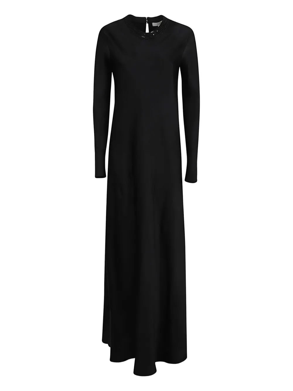 Antonelli Keyhole Maxi Dress In Black