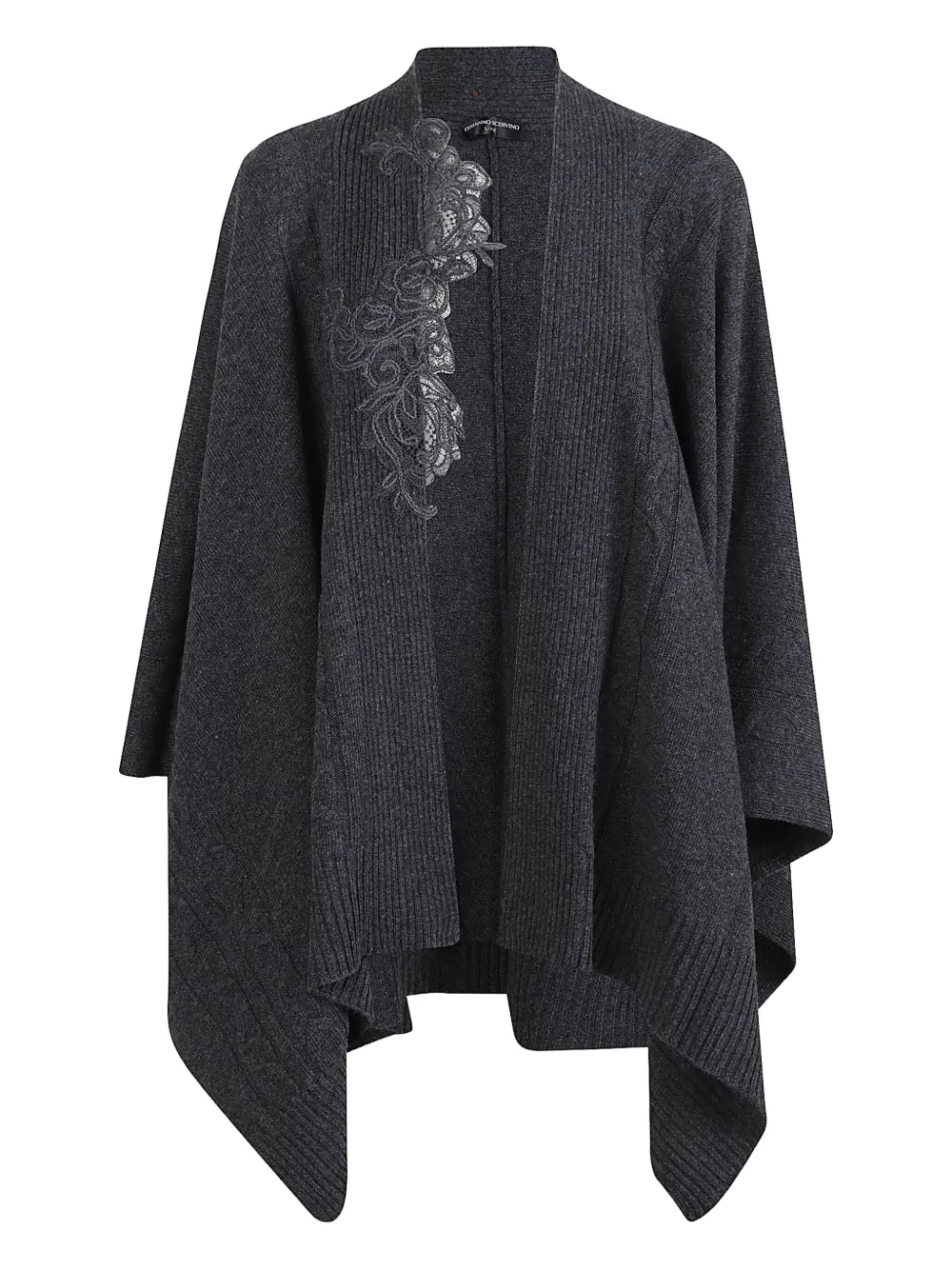 Ermanno Scervino embroidered lace cardigan | Grey | Image 1