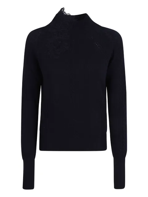 Ermanno Scervino lace.detail sweater