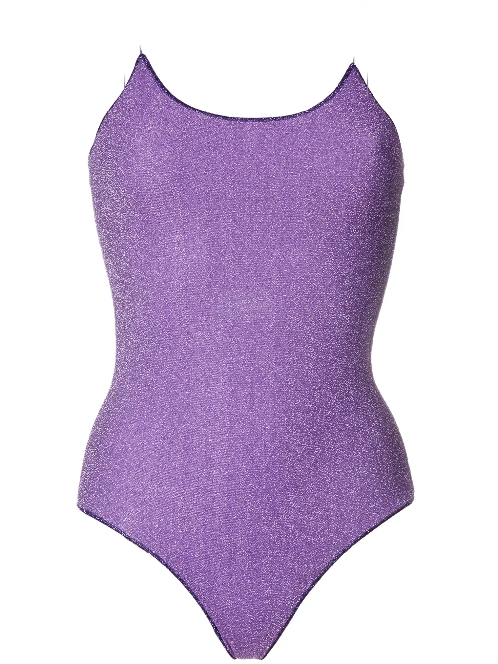 Oseree Lumiere Maillot Swimsuit In Purple