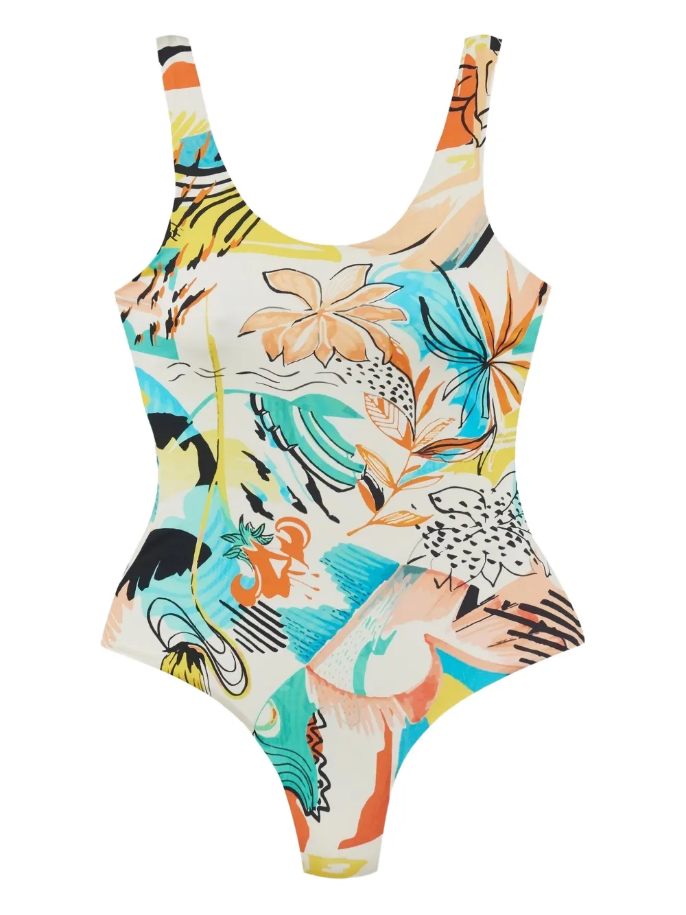 Reina Olga For A Rainy Day Swimsuit In Multi