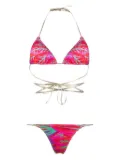 Reina Olga wrap-around bikini - Pink
