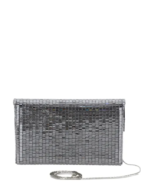 TWENTY FOURHAITCH pixel-pattern clutch bag