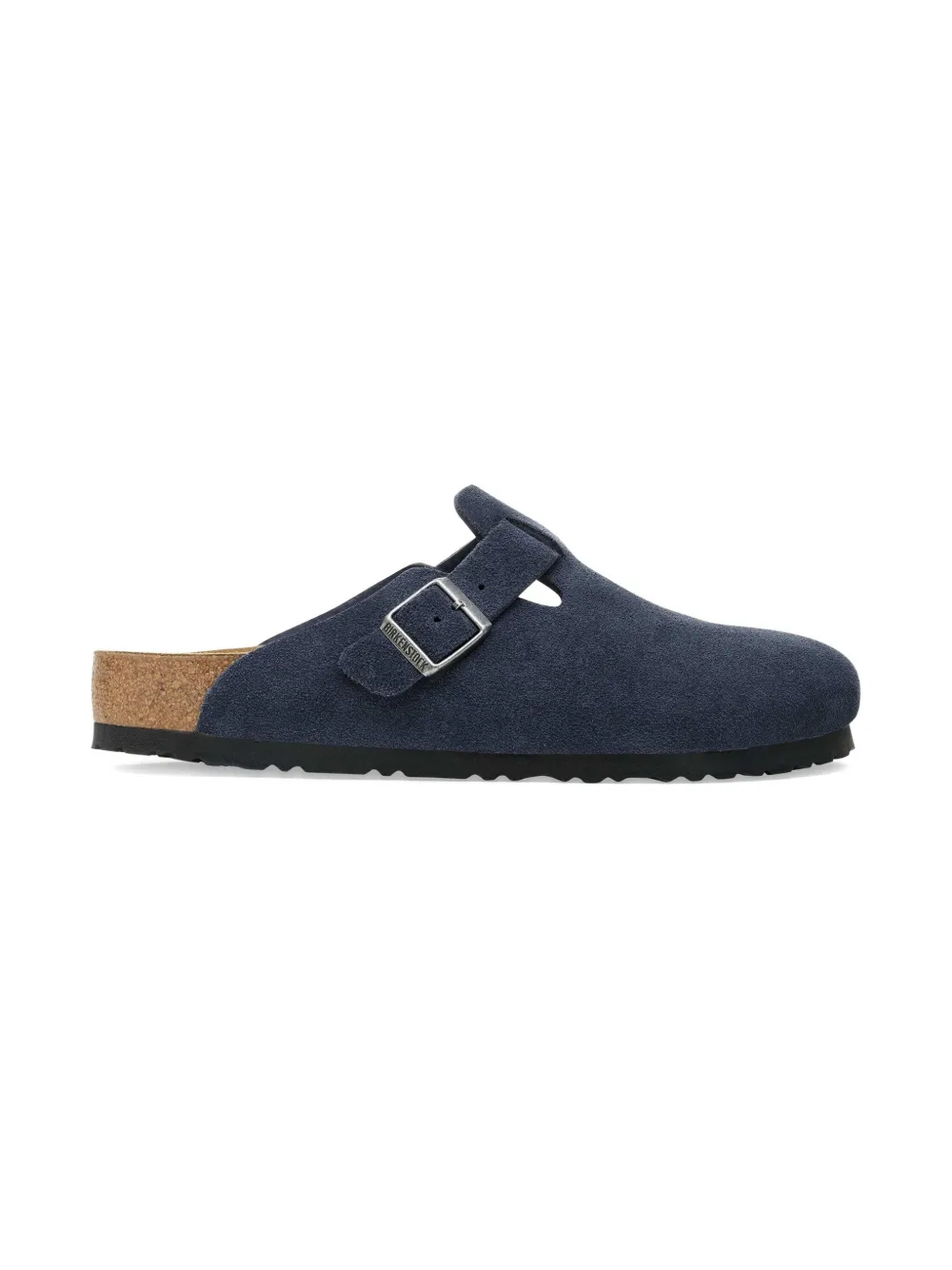 Birkenstock Kids Boston slippers met gespsluiting - Blauw