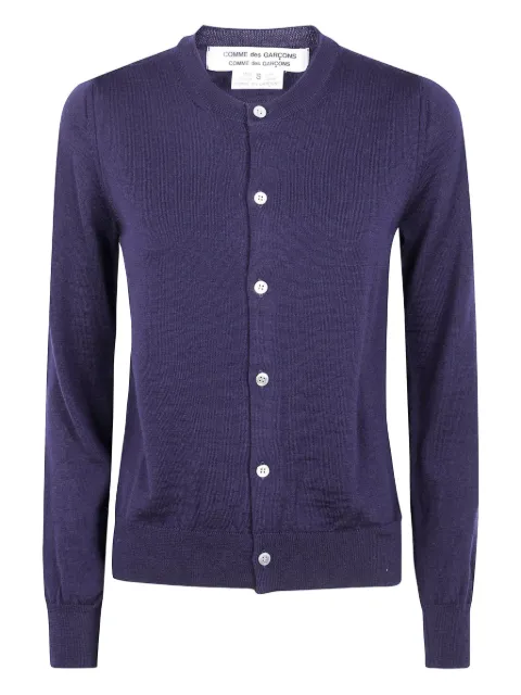 Comme Des Garçons Comme Des Garçons wool round-neck cardigan
