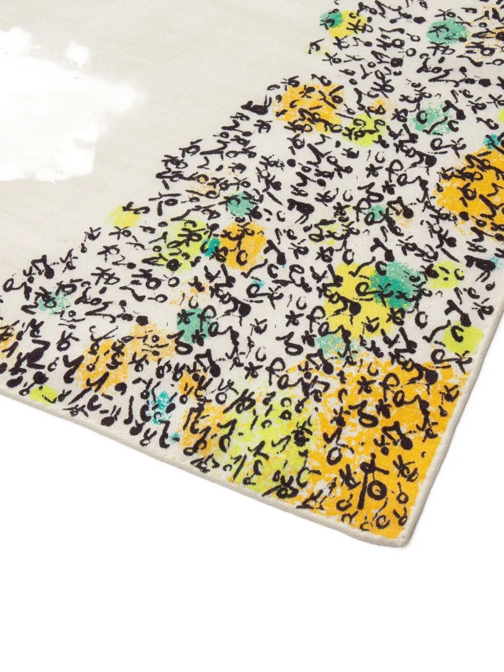 Shanghai Tang Equestrian Print Silk Scarf In Neutral