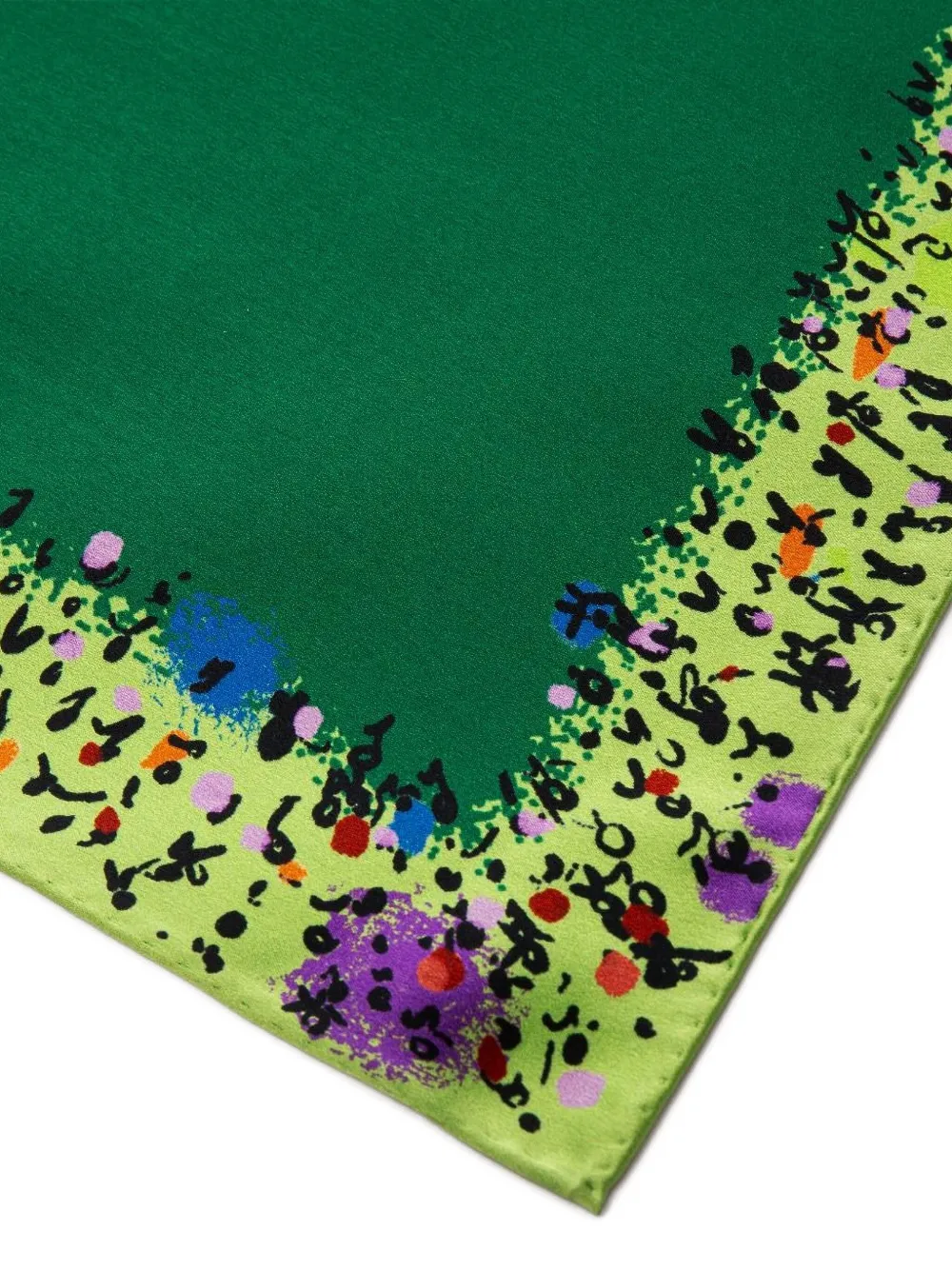 Equestrian Print Silk Scarf