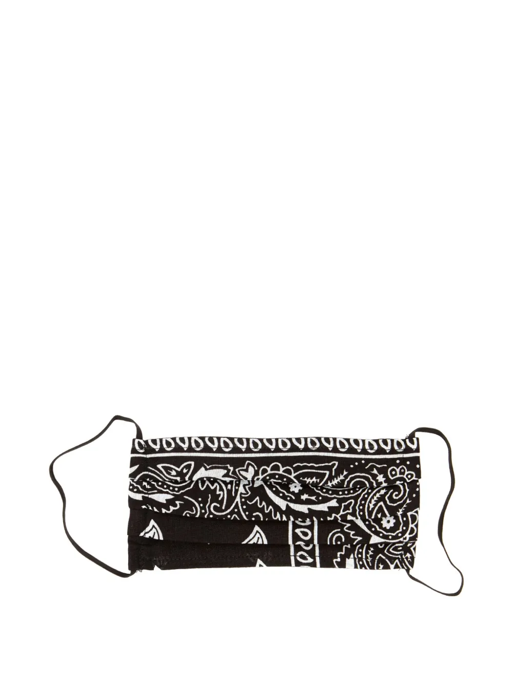 Arizona Love Bandana Paisley-print Face Mask In Black
