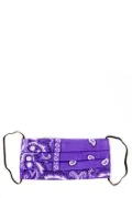 Arizona Love Bandana paisley-print face mask - Purple