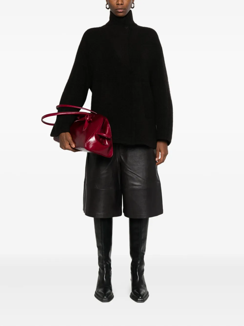 Boboutic Wool Jacket In Black