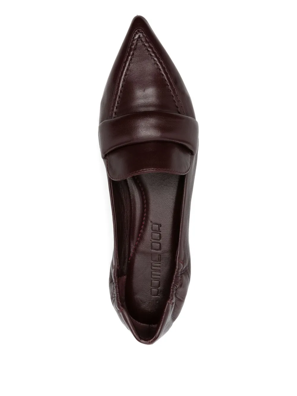 Pomme D´Or leather loafers Red