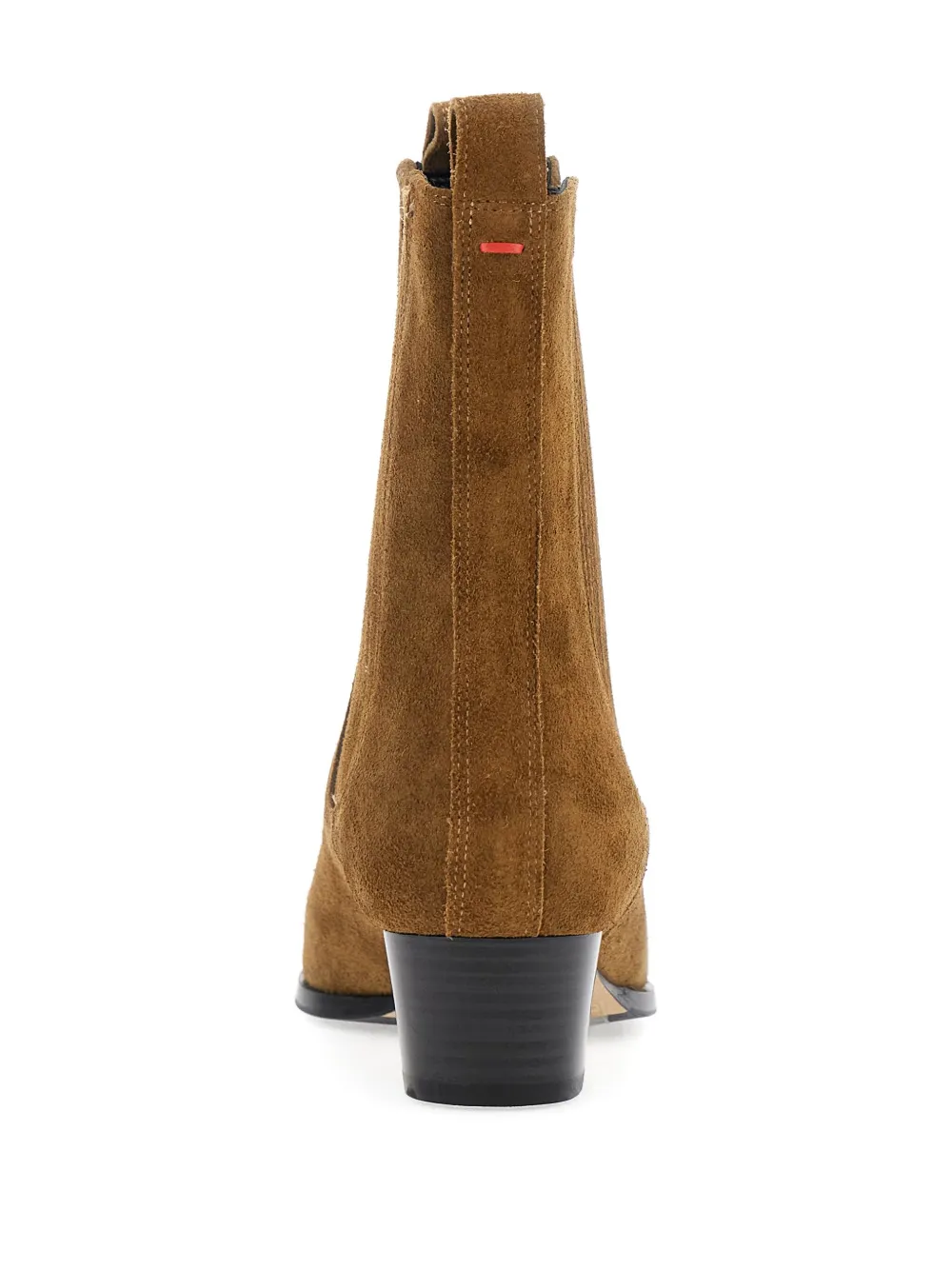 Aeyde Women Agata Cow Suede Leather Tobacco In Multi
