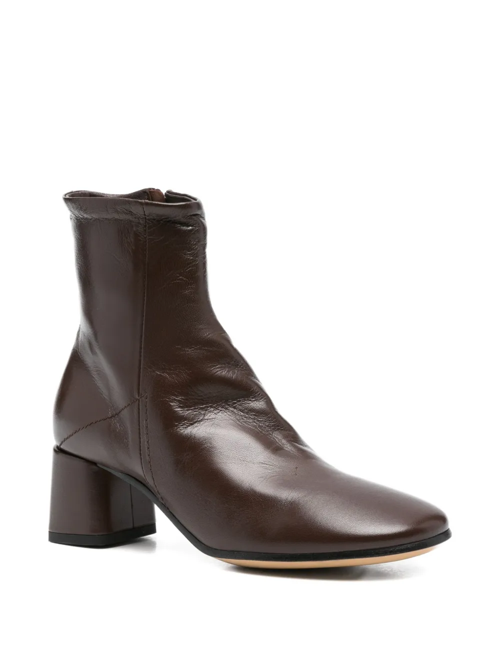 Pomme D´Or 65mm block-heel leather ankle boots | Ankle Boots | Image 2