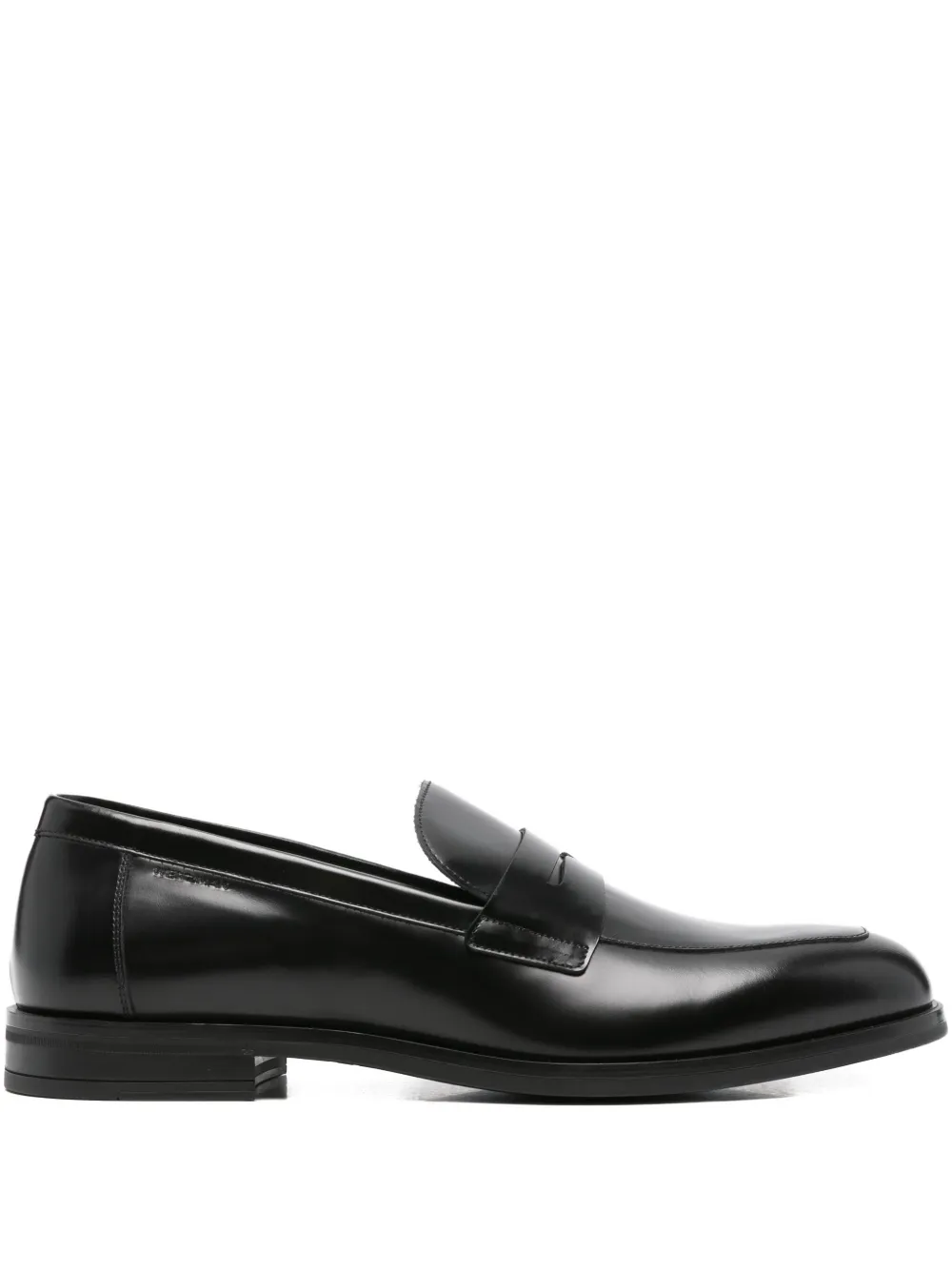 Stuart Weitzman Sw Club Classic Penny Loafers In Black