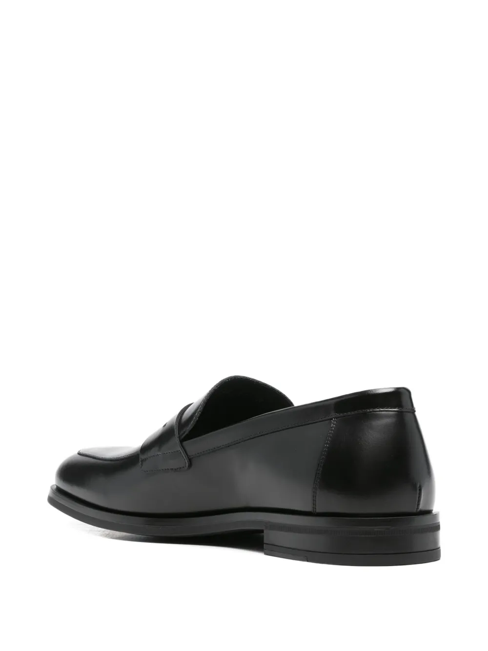 Stuart Weitzman Sw Club Classic Penny Loafers In Black