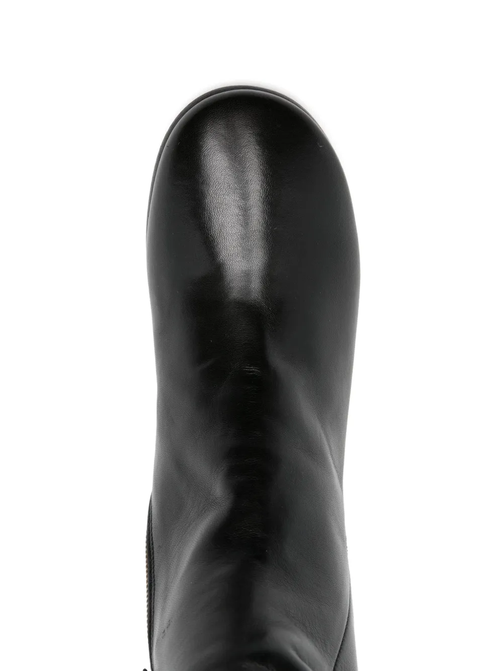 Pomme D´Or 60mm leather ankle boots Black