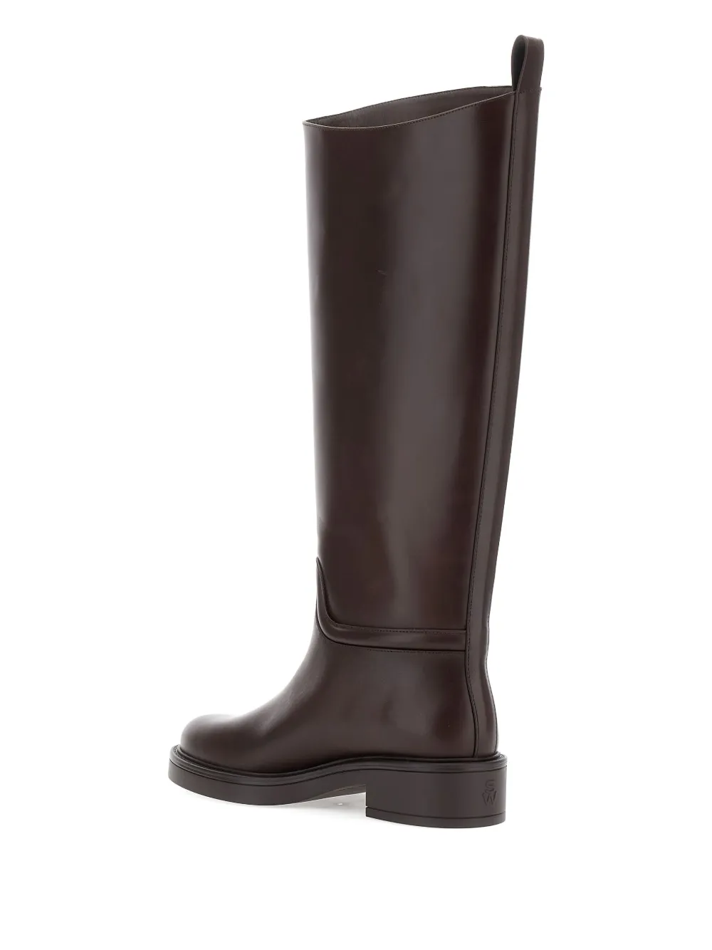 Stuart Weitzman Celia leather riding boots Brown