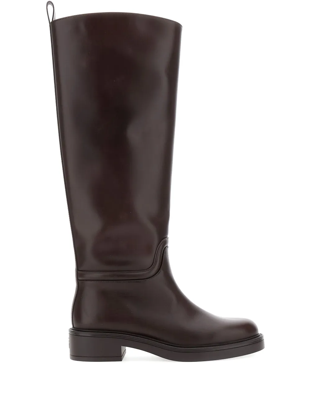 Stuart Weitzman Celia leather riding boots Brown
