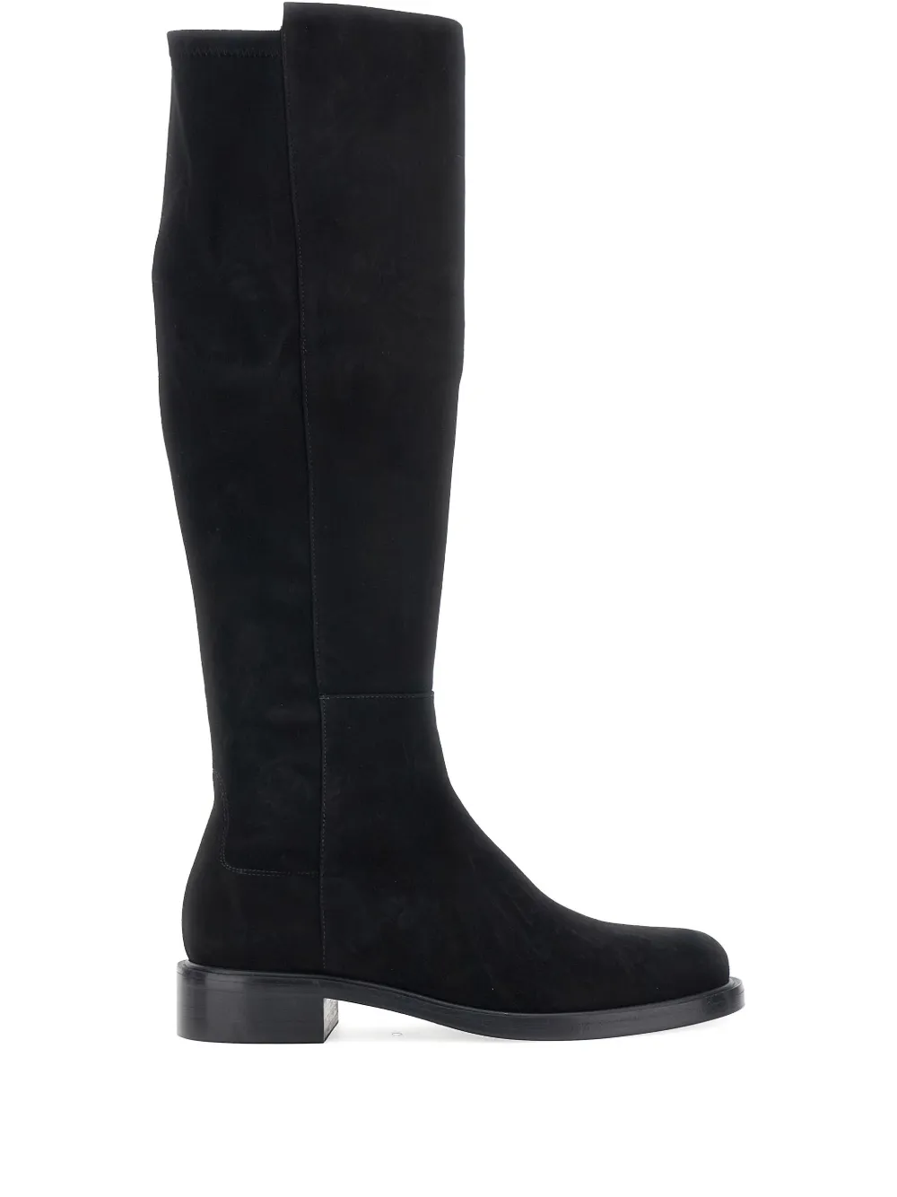 Stuart Weitzman Block-heel Boots In Black