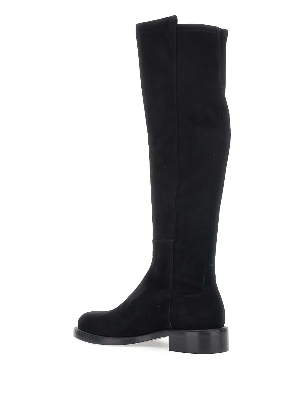 Stuart Weitzman Block-heel Boots In Black