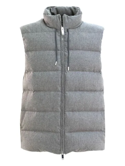 Montedoro quilted high-neck gilet