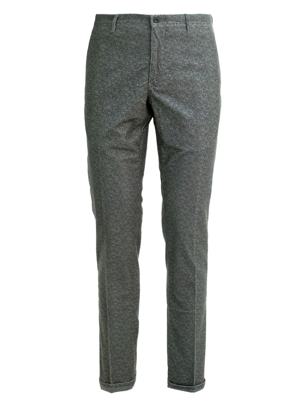 Incotex textured cotton trousers | Grey | Image 1