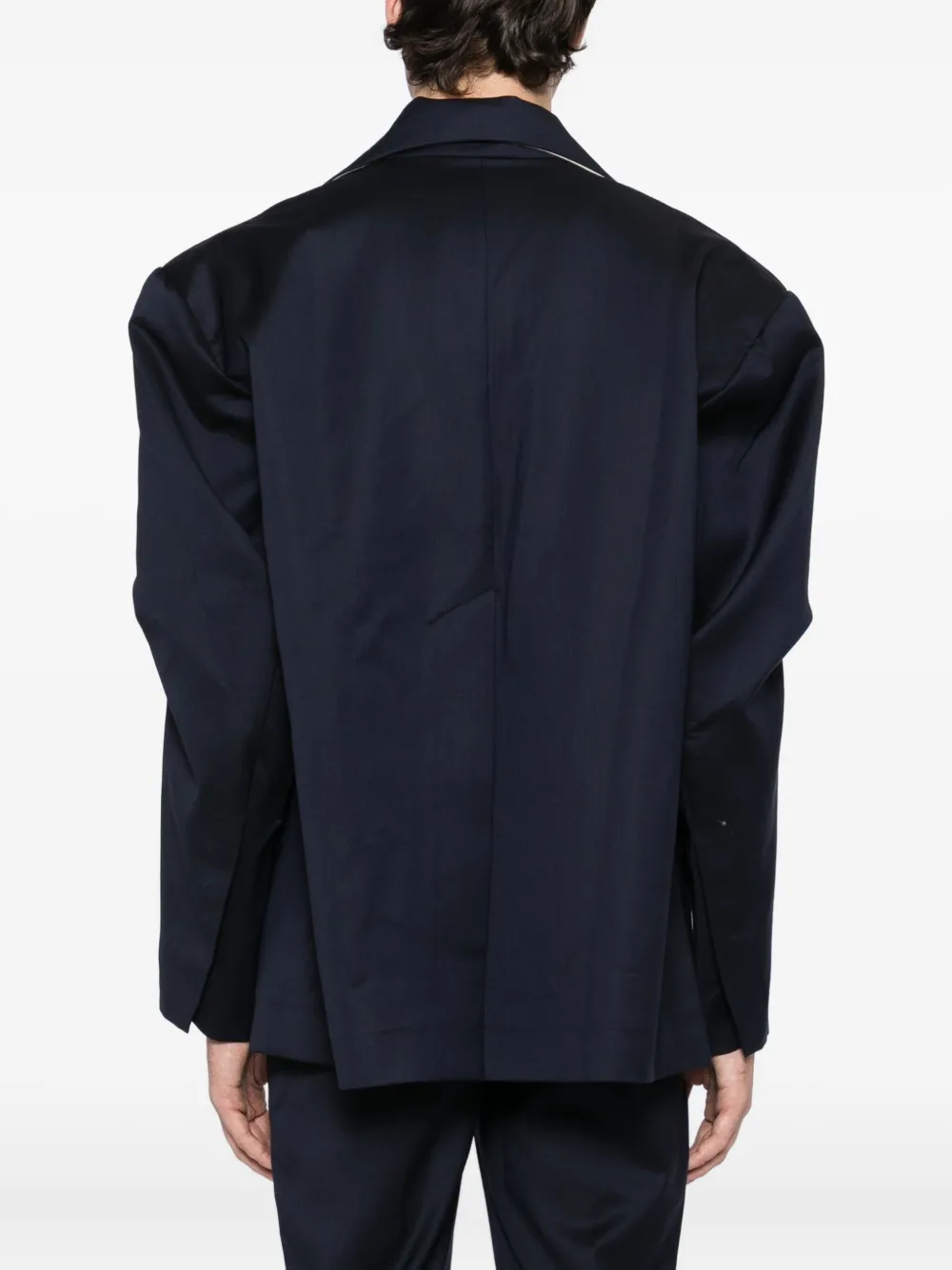 Sonia Carrasco Single-breasted Blazer In Blue