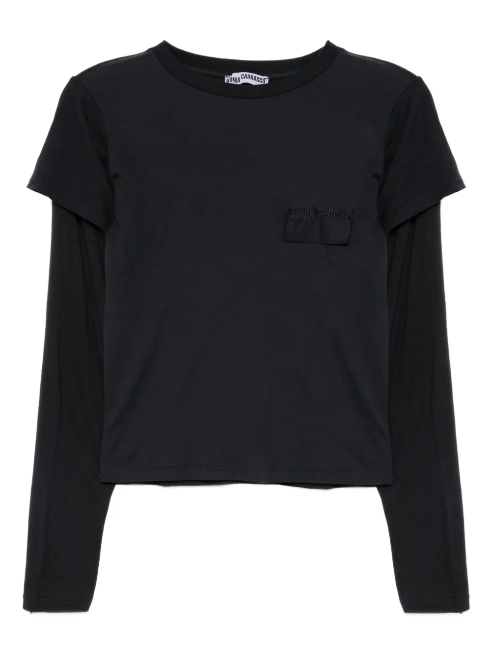 SONIA CARRASCO T-shirt con logo - Blu