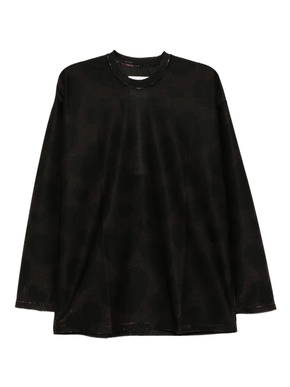Doublet sudadera con cuello redondo | negro | Image 1