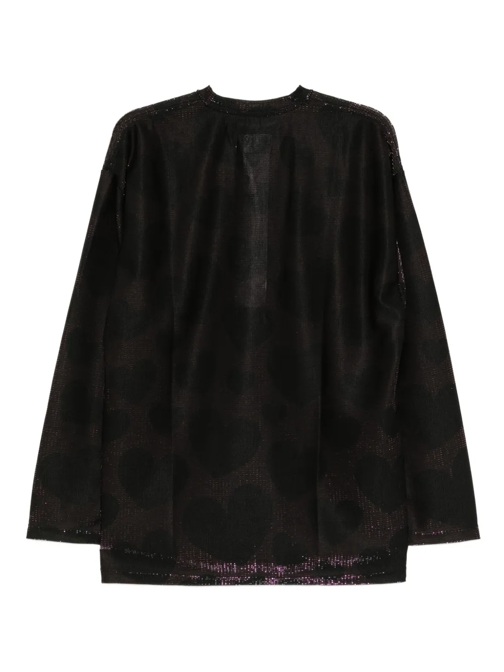 Doublet Sweater met ronde hals - Zwart