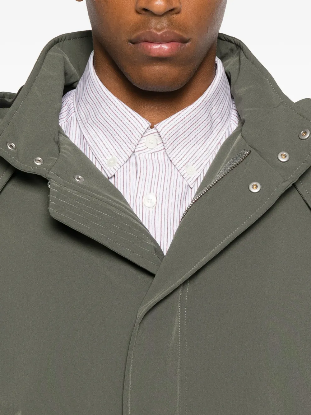 Apc A.p.c. Parka Anatole Clothing In Green