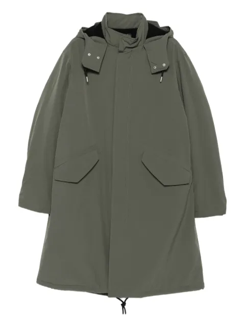 A.P.C. flap-pocket hooded coat