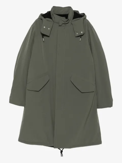 A.P.C. flap-pocket hooded coat