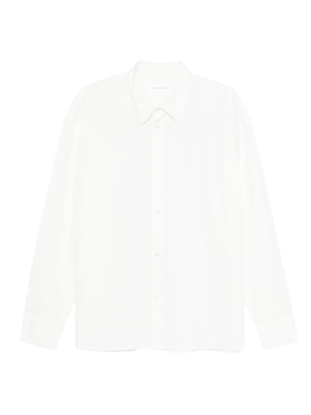 Berner Kühl long-sleeve buttoned-up shirt | White | Image 1