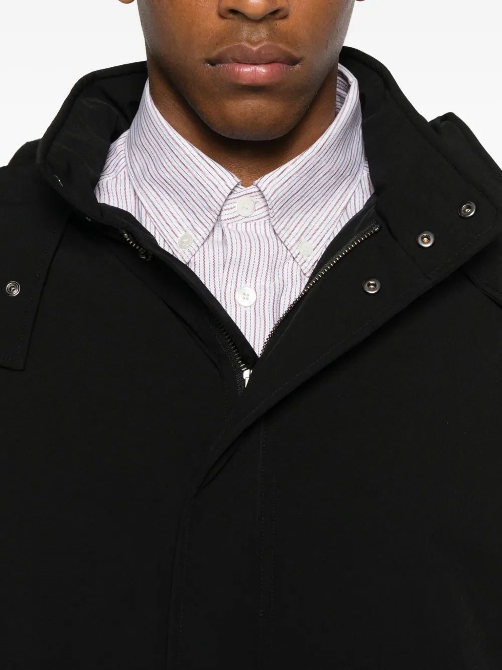 Apc A.p.c. Parka Anatole Clothing In Black