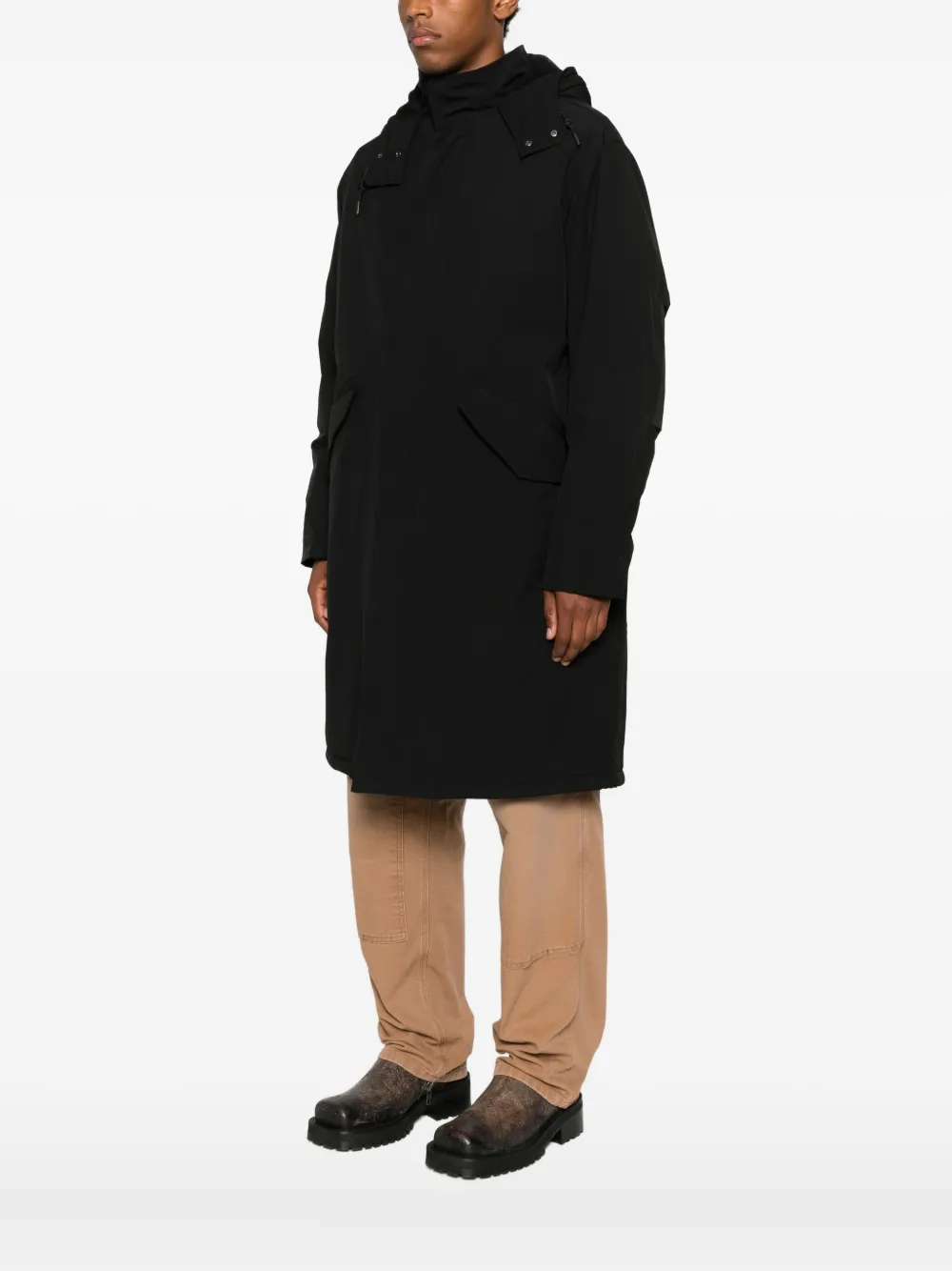 Apc A.p.c. Parka Anatole Clothing In Black