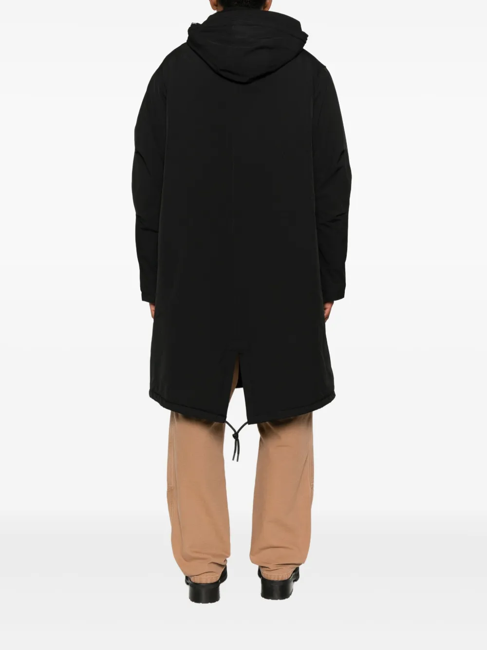 A.P.C. Jas met enkele rij knopen Zwart