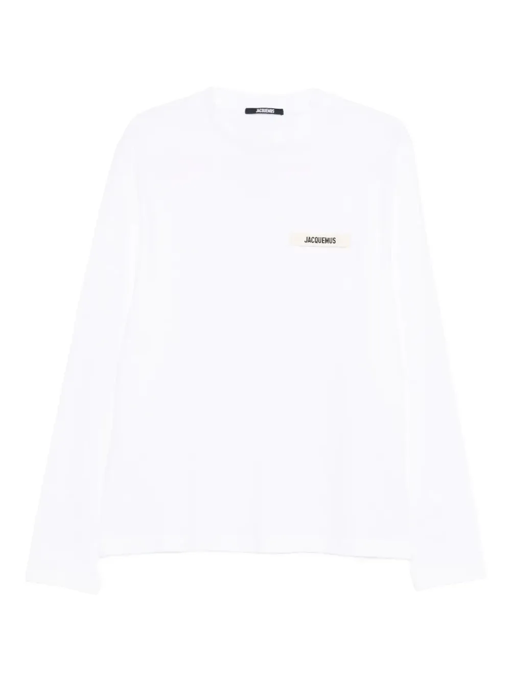 Jacquemus The Gros Grain long-sleeve T-shirt | White | Image 1