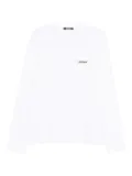 Jacquemus The Gros Grain long-sleeve T-shirt - White