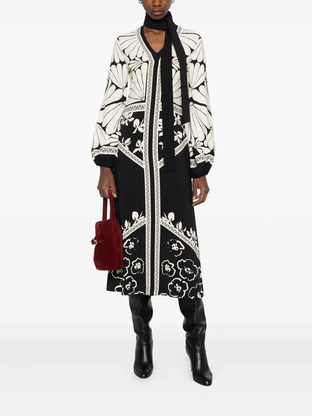 Raquel Diniz 5M03026 FLOWER COMPOSITION 1 G0001 001 - Nero