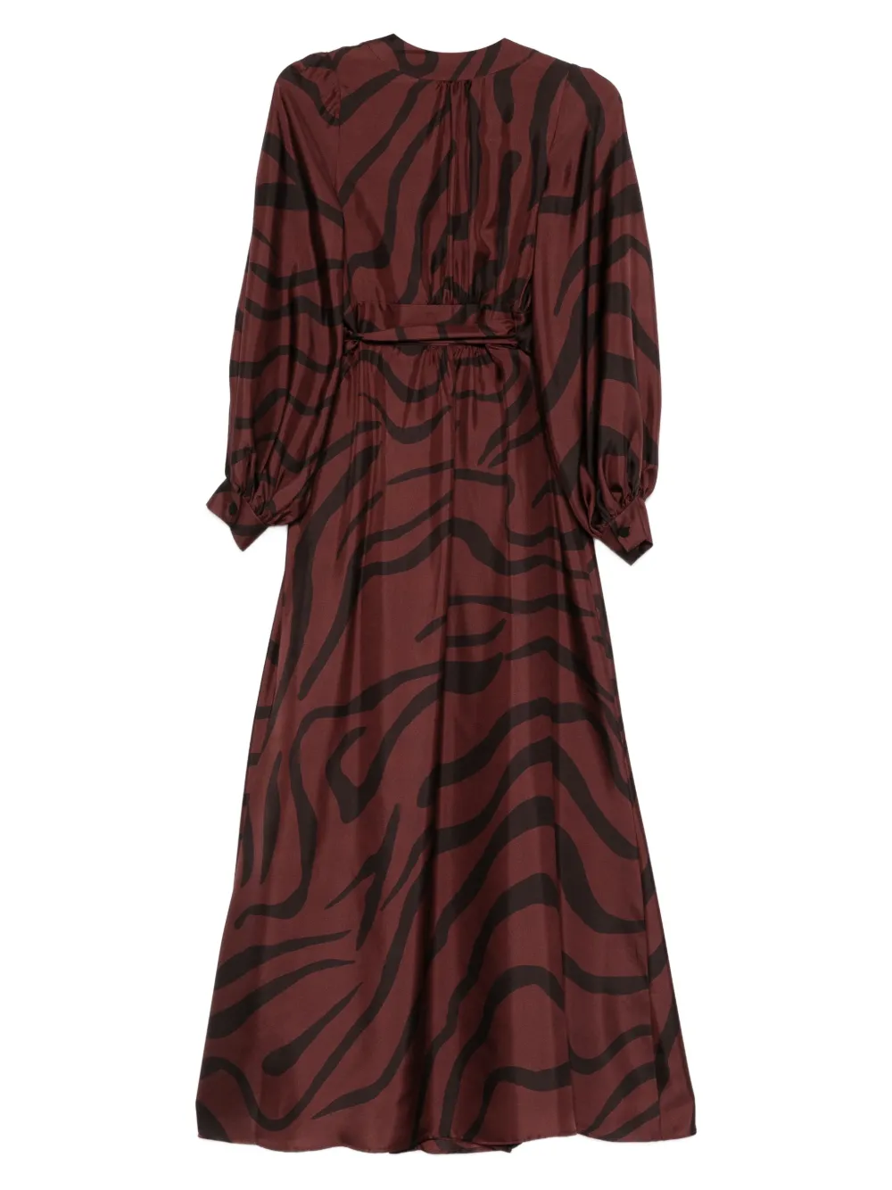 Raquel Diniz zebra-print wrap dress | Evening Dresses | Image 2