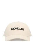Moncler logo baseball hat - Neutrals