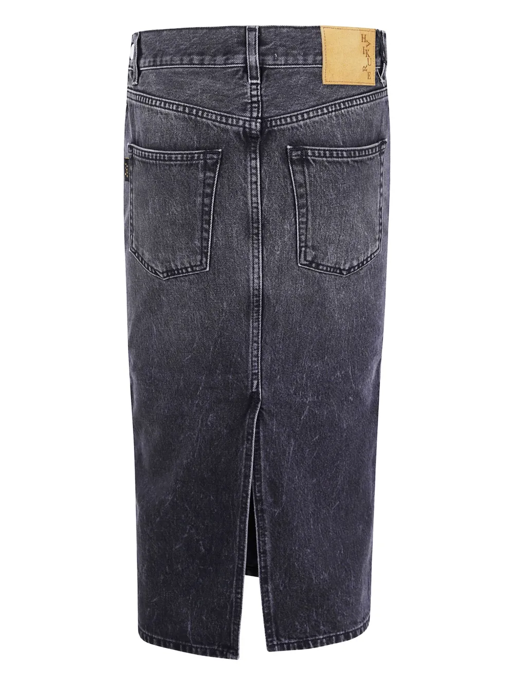 Haikure denim cotton skirt - Grijs
