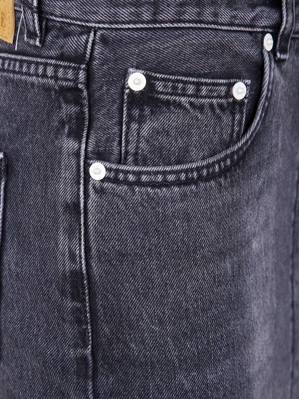 Haikure Authentic Skirt With Pockets And Slit In Blue