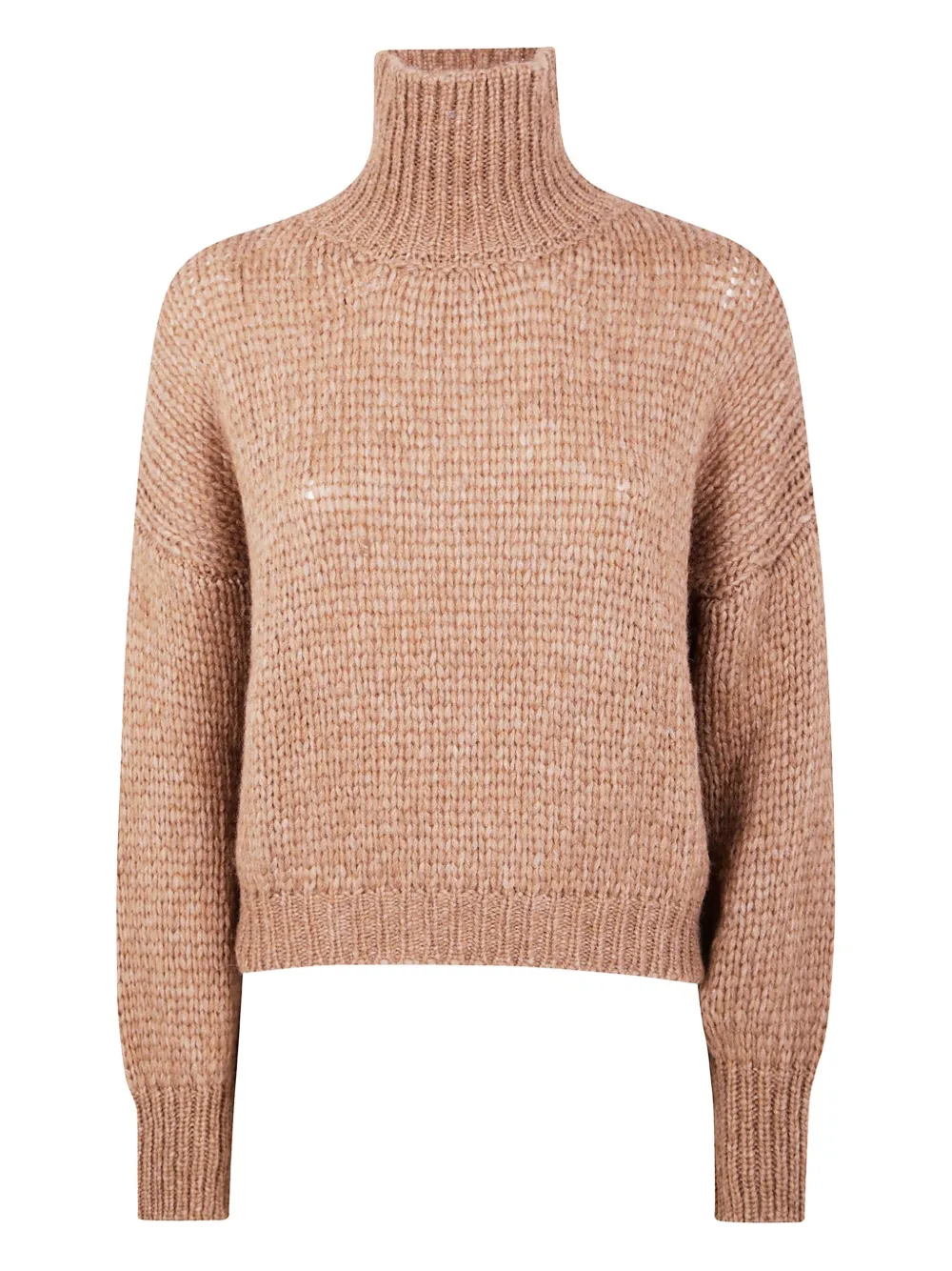 Nuur high-neck sweater | Brown | Image 1