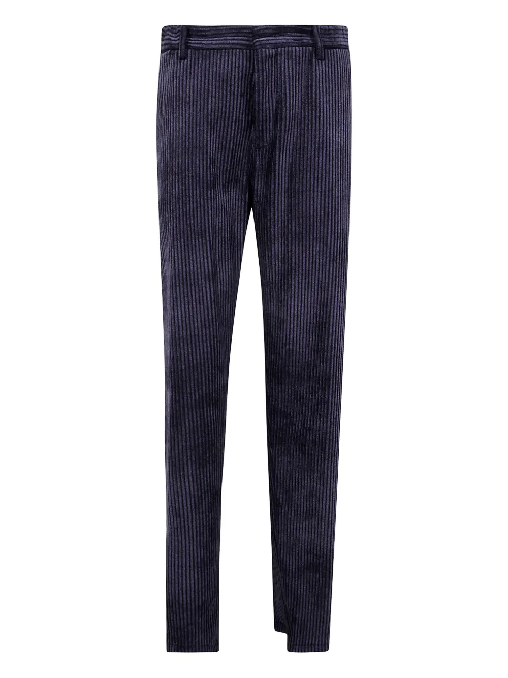 Emporio Armani striped corduroy trousers | Purple | Image 1