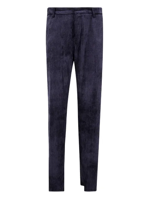 Emporio Armani striped corduroy trousers